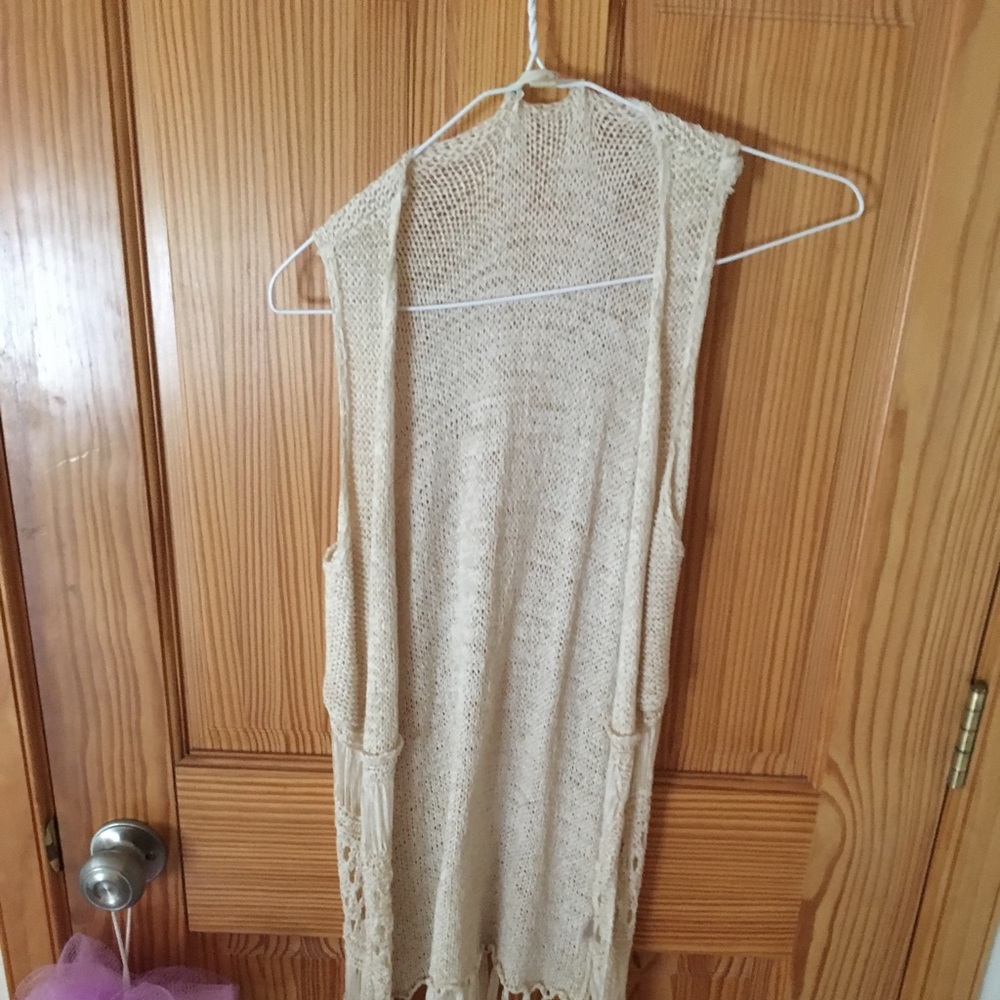 Off white cardigan